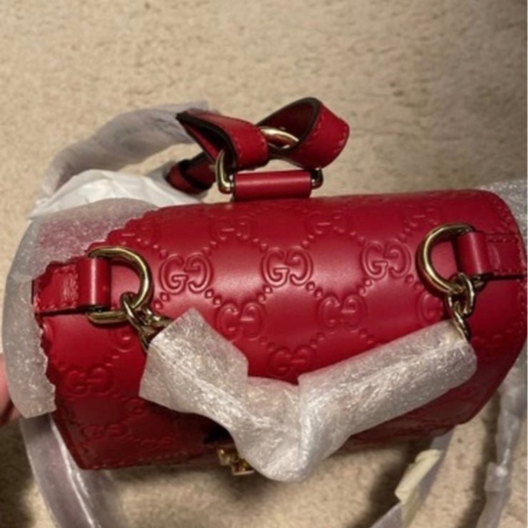 Gucci CC signature padlock backpack main image 5